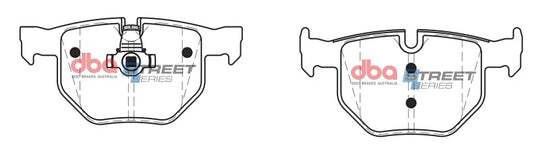 DBA 07-18 BMW X5 xDrive35d Rear Street Series Brake Pads - DB1694SS