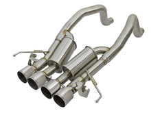 Load image into Gallery viewer, aFe MACHForce XP 3in-2 1/2in Axle Back 304SS Exhaust w/ Polished Tips 15-17 Chevy Corvette Z06 - 49-34082-P