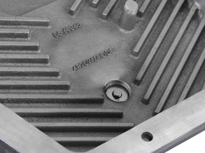 aFe Transmission Pan (Black); Ford Trucks 94-08 AODE - 46-70222