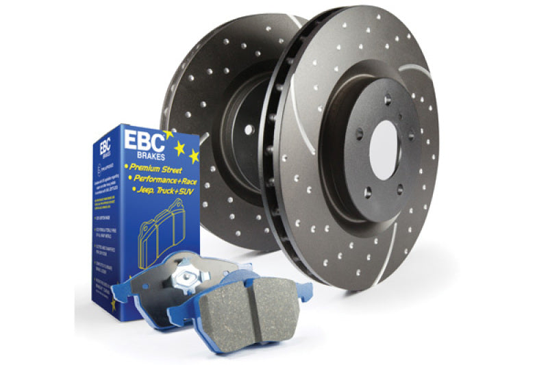 EBC S6 Kits Bluestuff Pads and GD Rotors - S6KF1101