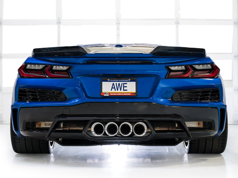 AWE Tuning 23-25 Chevrolet C8 Corvette Z06 5.5L SwitchPath Exhaust System - Chrome Silver Tips - 3025-42906