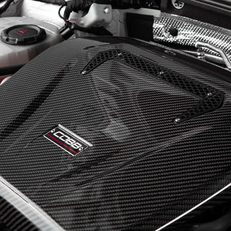 Cobb Volkswagen GTI (MK7/MK7.5/MK8) / Golf R / Audi A3 & S3 (8V) Redline Carbon Fiber Engine Cover - 4V2600