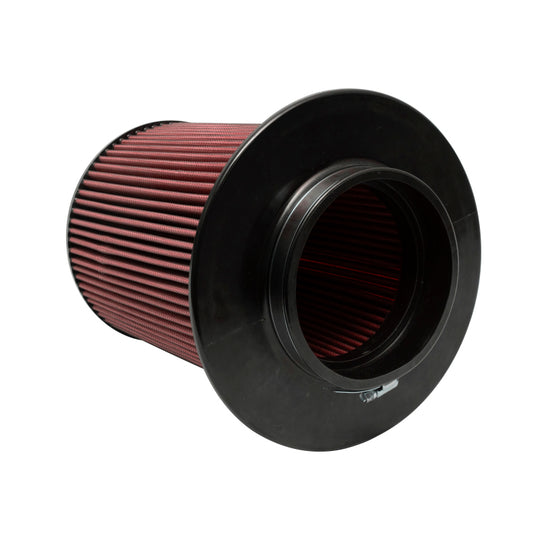 Injen 8-Layer Oiled Cotton Gauze Air Filter w/ Twist Lock - 5in ID / 9.3in Base / 8.5in H - X-1117-BR
