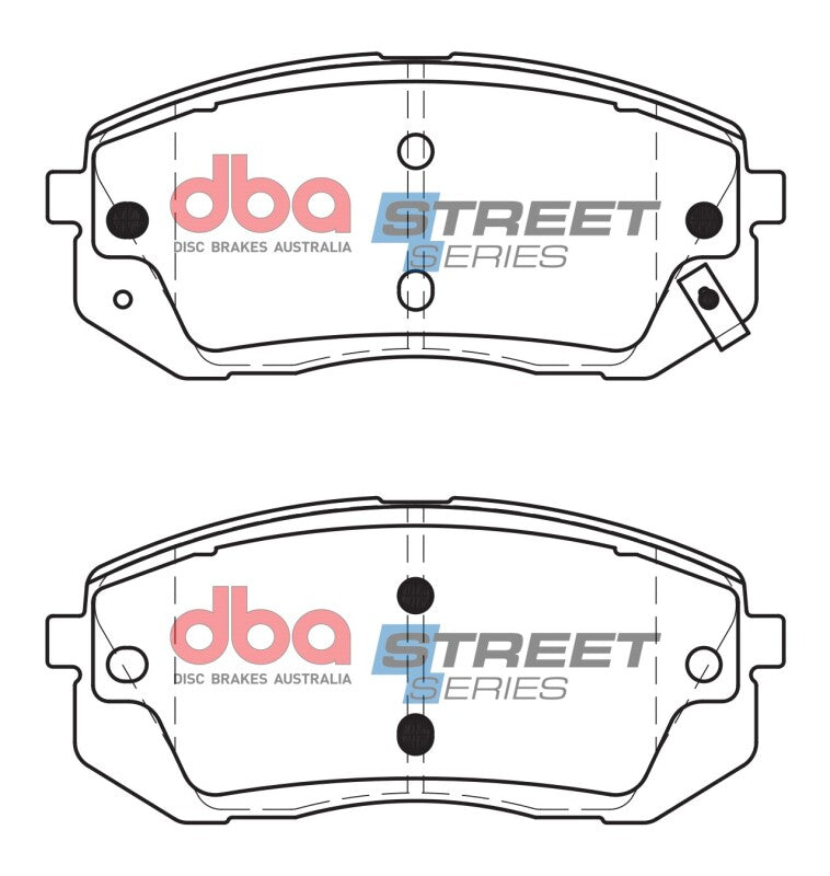 DBA 15-19 Hyundai Sonata (320mm Front Rotor Excl Hybrid) Street Series Front Brake Pads - DB2174SS