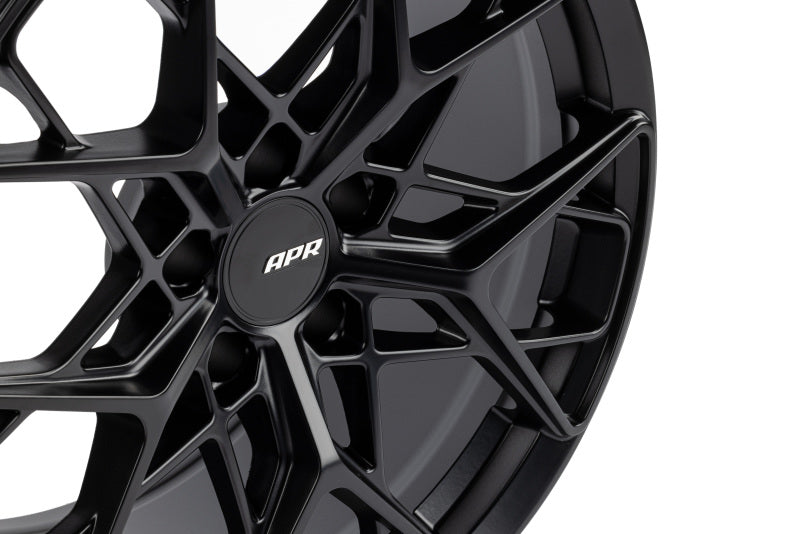 APR A02 Flow Formed 20x9.0 / 5x112 / ET37 / 66.5mm Bore / Satin Black Wheel - WHL00036