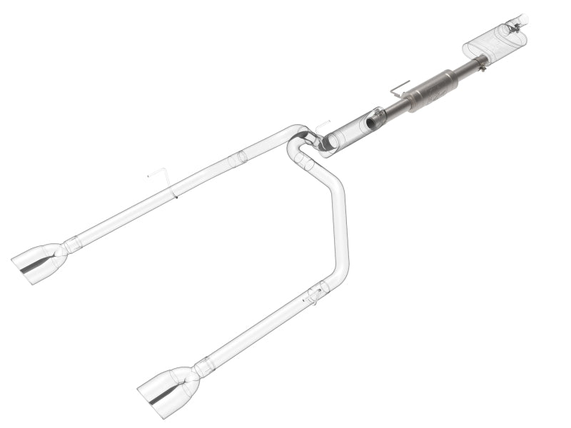 aFe Vulcan Series 3in T304 Stainless Steel Muffler Upgrade Pipe (Use w/ PN 49-48083-B/P) - 49C38097