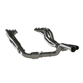 Kooks Headers 2022+ Ford F-150 Raptor R 5.2L 4V. 2in Header and H.O. Green Catted Conn. - 1372H640