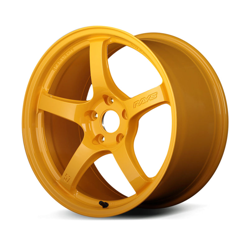 Gram Lights 57CR 18x9.5 +38 5x100 Mach Yellow - WGCRX38DWXZ