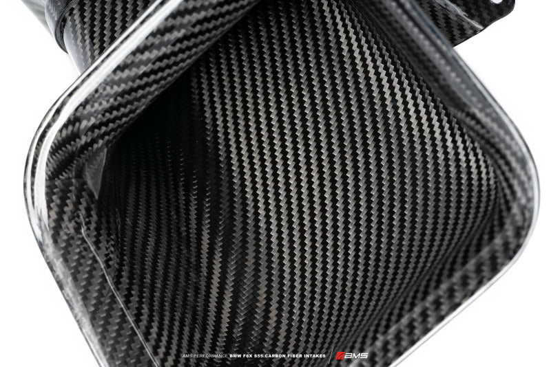 AMS Performance 15-18 BMW M3 / 15-20 BMW M4 w/ S55 3.0L Turbo Engine Carbon Fiber Intake - AMS.39.08.0001-1