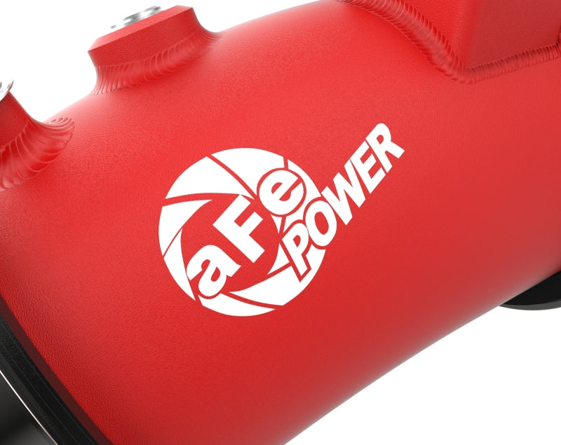 aFe BladeRunner 22-23 Kia Stinger L4-2.5L (t) Aluminum Hot and Cold Charge Pipe Kit - Red - 46-20694-R