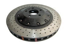 Load image into Gallery viewer, DBA 07-11 Audi S6 Front 5000 Series Cross Drilled Rotor w/Black Hat - DBA52778BLKXD