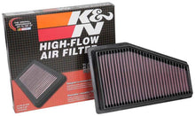 Load image into Gallery viewer, K&amp;N 2019 Jeep Cherokee L4-2.4L V6-3.2L F/I Replacement Drop In Air Filter - 33-5089