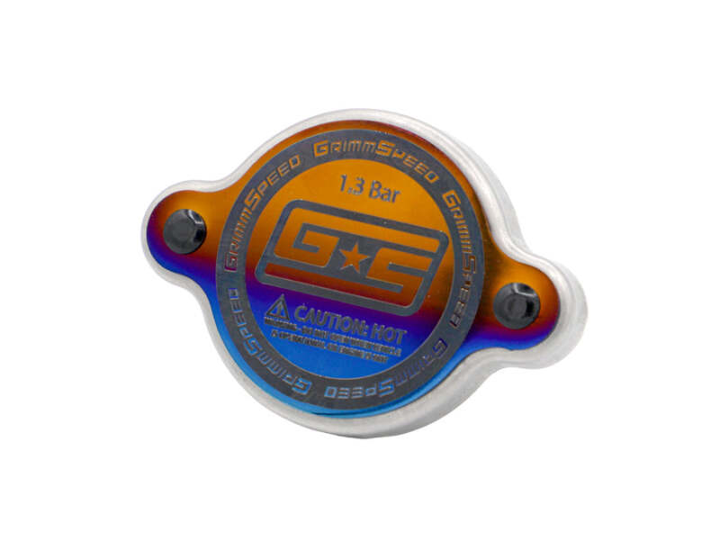 GrimmSpeed Titanium Radiator Cap - 1.3 Bar - GRM.1013.1.TI