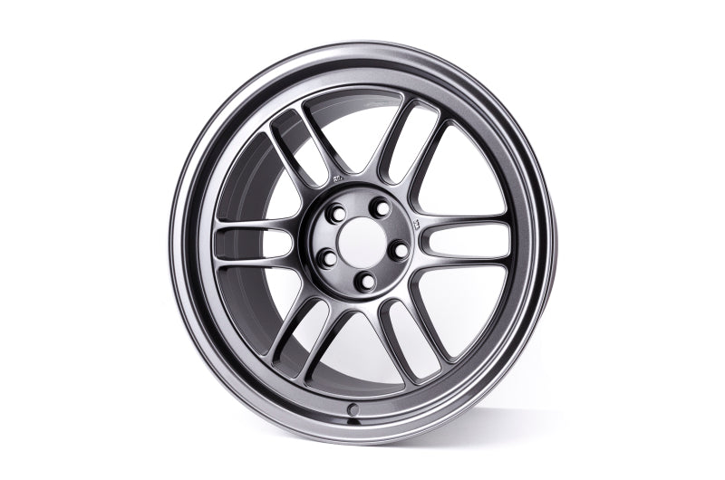 Enkei RPF1 17x9 5x100 35mm Offset 73mm Bore Dark Silver Wheel - 3797908035DS