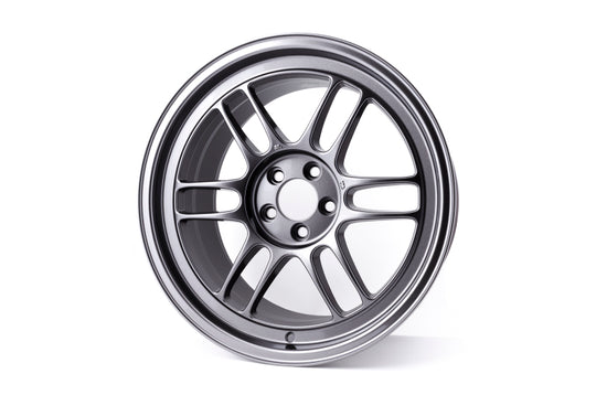 Enkei RPF1 17x9 5x100 35mm Offset 73mm Bore Dark Silver Wheel - 3797908035DS