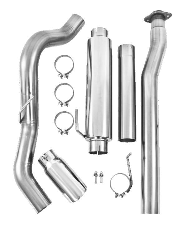 MBRP 11-13 Ford F-150 3.5L V6 EcoBoost 4in Cat Back Single Side Alum Exhaust System - S5248AL