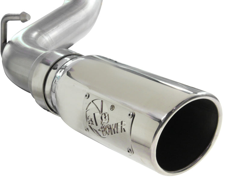 aFe MACHForce XP Exhausts Cat-Back SS-409 EXH CB Toyota Tacoma 05-13 V6-4.0L (Pol Tip) - 49-46001-1P