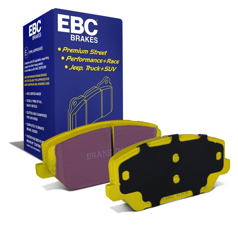 EBC 2019+ Hyundai Veloster N (2nd Gen) 2.0L Turbo Yellowstuff Front Brake Pads - DP42343R