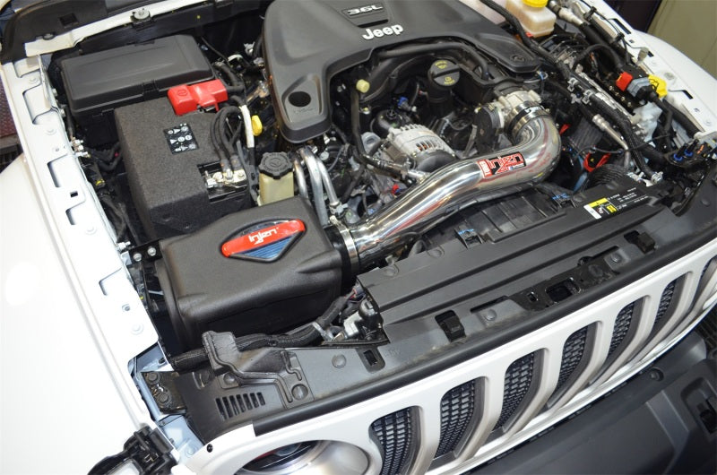 Injen 2018+ Jeep Wrangler JL V6-3.6L Polished Power-Flow Air Intake System - PF5005P