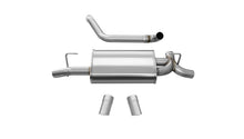 Load image into Gallery viewer, Corsa 2018-2025 Jeep Wrangler JL 2.5in Dual Rear Turn Down Exit Sport Axle-Back Exhaust