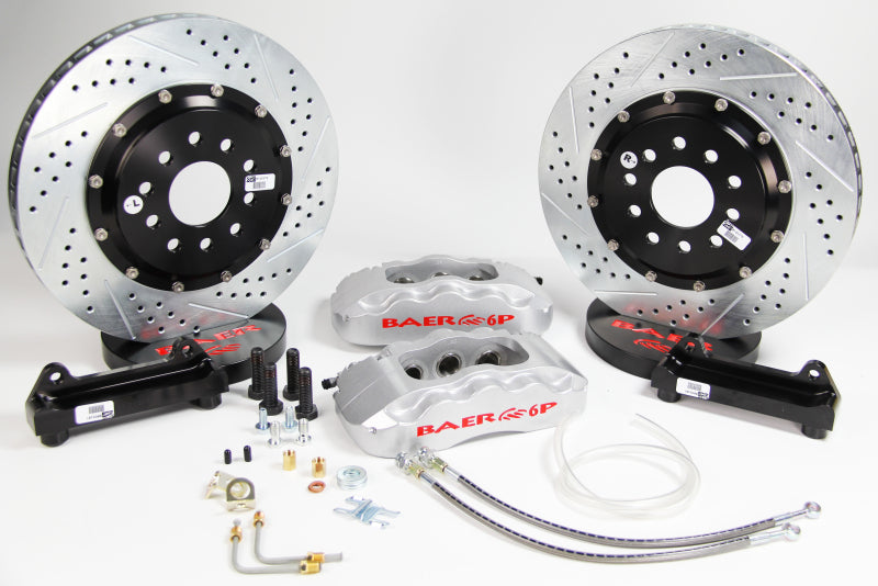 Baer Brakes 12-17 Chrysler 300 14in Pro+ Front Brake Kit-Silver- - 4141152S