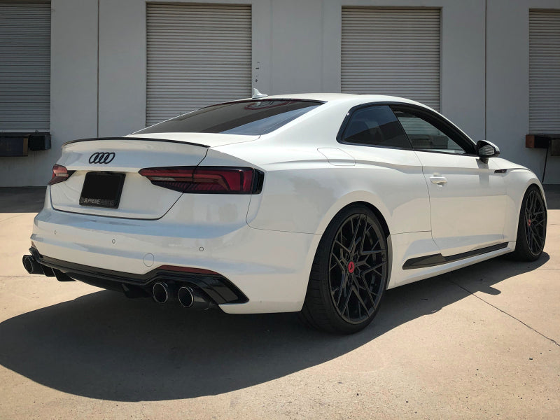 aFe 18-20 Audi RS5 Coupe MACH Force-Xp 3in to 2.5in 304 SS Axle-Back Exhaust System-Quad Carbon Tips - 49-36427-C