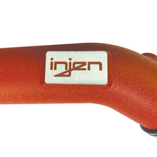 Load image into Gallery viewer, Injen 15-16 BMW M3(F80)/M4 (F82/83) 3.0L L6 Twin Turbo 2PC Aluminum Int. Charge Pipe - Wrinkle Red - SES1116ICPWR