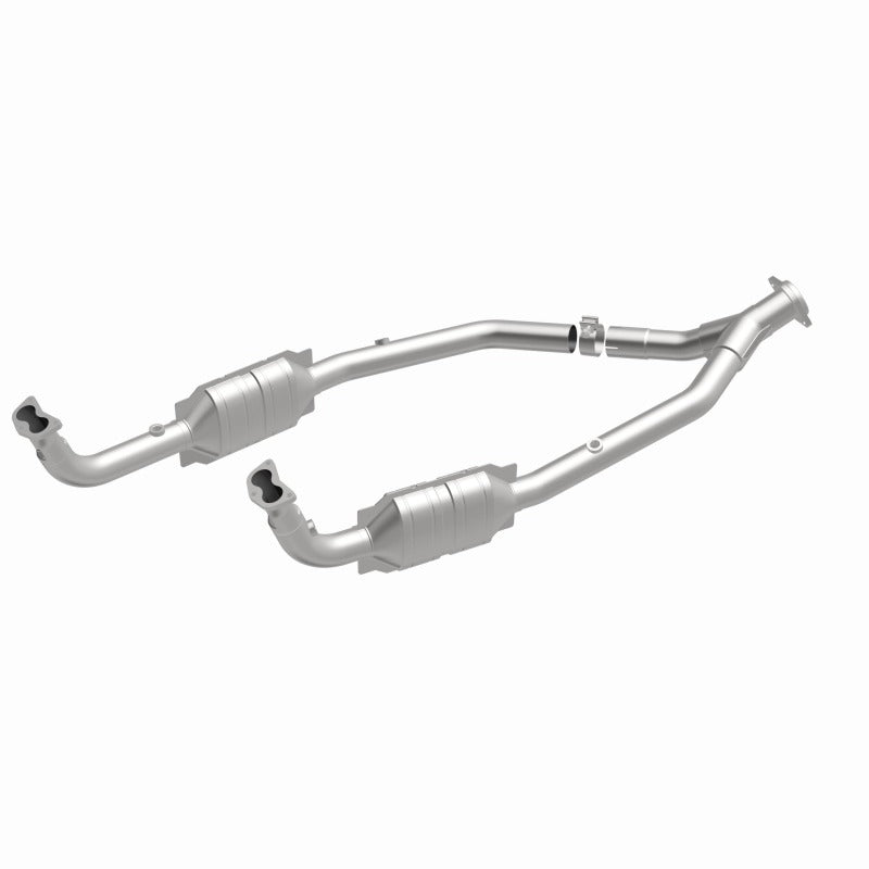 MagnaFlow Direct Fit Catalytic Converter OEM 2003 Land Rover Discovery Underbody - 4551028