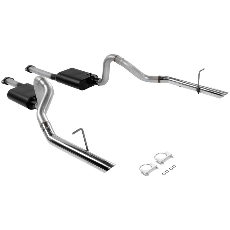 Flowmaster 94-97 Mustang 5.0L/4.6L American Thunder Cat-Back Exhaust System - 17212
