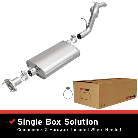 MagnaFlow BRE Exhaust Kit Replacement Stainless Jeep - 116-0002