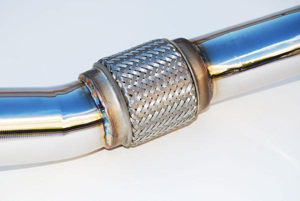 Invidia 08-09 WRX Sedan 76mm (101mm tip) REGULAR Titanium Tip Cat-back Exhaust - HS08SW4GTT
