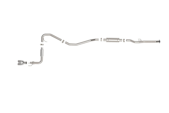 aFe POWER Takeda 2.5in 304 SS Cat-Back Exhaust w/ Polished Tips 22-25 Honda Civic L4-2.0L - 49-36631-P