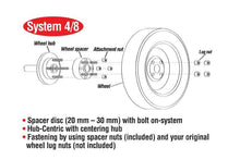 Load image into Gallery viewer, Eibach Pro-Spacer 10mm Spacer / Bolt Pattern 5x110 / Hub Center 65 for 99-01 Saab 9-5 (No Bolts) - S90-1-10-002