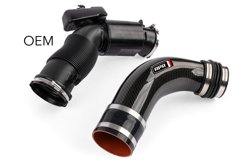 APR 10-16 Audi S4/S5/14-17 Audi Q5/SQ5 (B8) 3.0T Carbon Fiber Throttle Inlet Pipe - CI100037-A