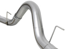 Load image into Gallery viewer, aFe 2021 Ford F-150 V6-3.0L (td) Large Bore 409 SS DPF-Back Exhaust System w/ Polished Tip - 49-43143-P