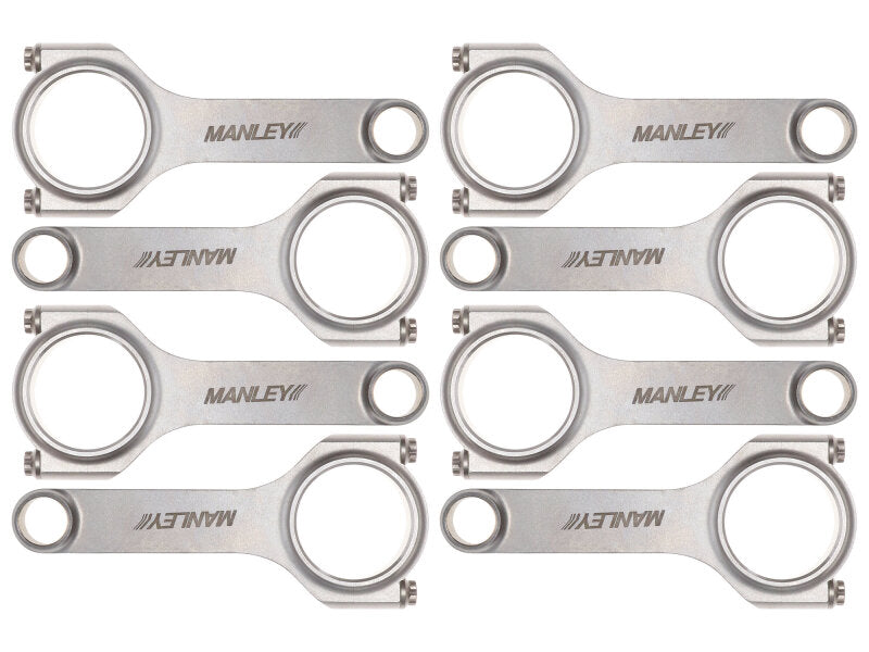 Manley Chevy Big Block 6.535in H Beam w/ ARP 2000 Connecting Rods - Set of 8 - 14066R-8