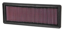 Load image into Gallery viewer, K&amp;N 12 Fiat 500 Abarth 1.4L Replacement Air Filter - 33-2487