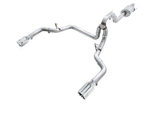 Load image into Gallery viewer, AWE Tuning 2015+ Ford F-150 0FG Dual Exit Performance Exhaust System w/5in Chrome Silver Tips - 3015-32104