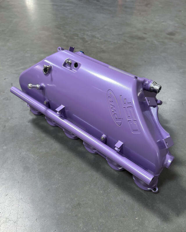 CSF BMW M2/M3/M4 S58 (G8X) Charge-Air Cooler Manifold - Pearl Violet - 8233PV