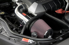 Load image into Gallery viewer, K&amp;N 10 Camaro 6.2L V8 Polished Typhoon Short Ram Intake - 69-4519TP
