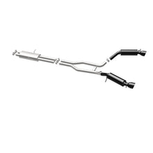 Load image into Gallery viewer, MagnaFlow Cat-Back 15-16 Land Rover Ranger Rover V6 SS 2.5in Dual Split Rear Exit 4.5in Black Tips - 19123
