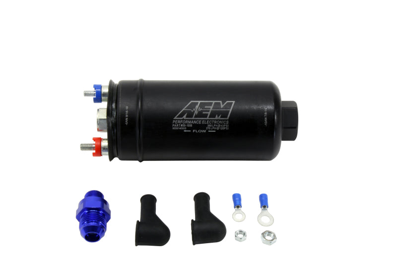 AEM 400LPH High Pressure Fuel Pump -6AN Female Out, -10AN Female In - 50-1005