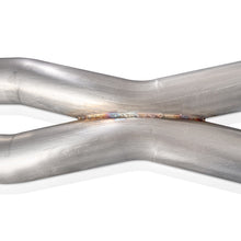 Load image into Gallery viewer, Stainless Works 18-21 Mustang GT Mid Resonator Delete X-Pipe - M18RESDX