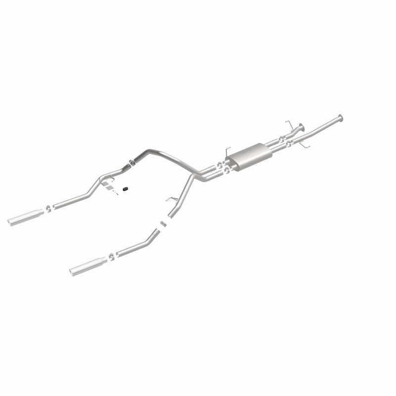 MagnaFlow 14 Toyota Tundra V8 4.6L/5.7L Stainless Cat Back Exhaust Dual Split Rear Exit - 15305