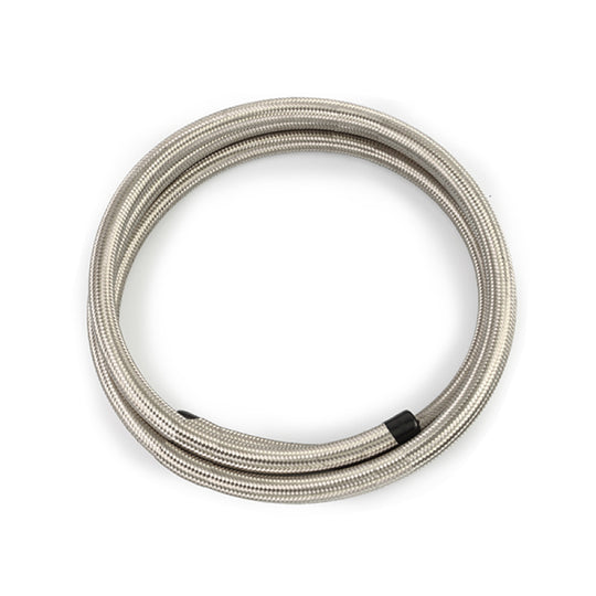 Mishimoto PTFE Braided -6AN 6ft Hose Stainless - MMSBH-0672-PS