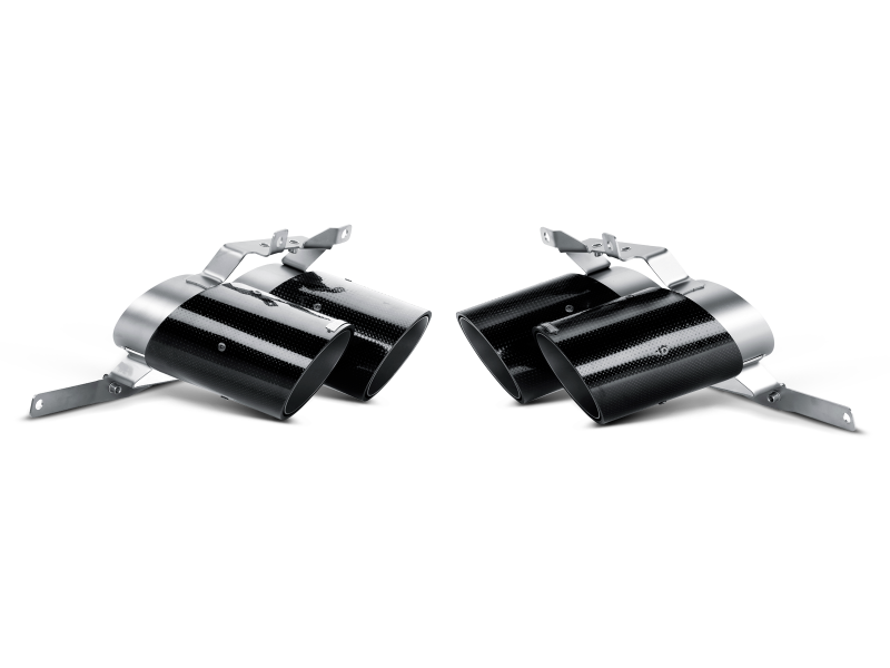 Akrapovic 09-14 Lamborghini Gallardo LP 550-2 Coupe Tail Pipe Set (Carbon) - TP-CT/7