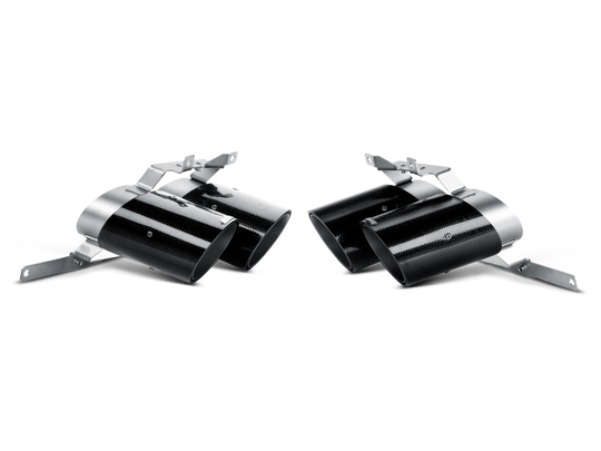 Akrapovic 09-14 Lamborghini Gallardo LP 550-2 Coupe Tail Pipe Set (Carbon) - TP-CT/7