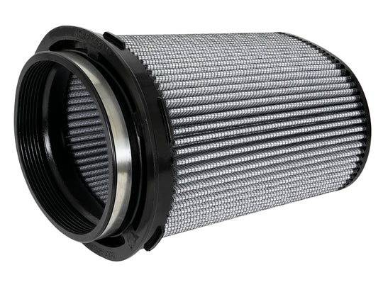 aFe Momentum Rplcmnt Air Filter w/Pro DRY S Media 6.75x4.75IN F x 8.25x6.25IN B x 7.25x5IN T x 9IN H - 21-91143
