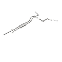 Load image into Gallery viewer, MagnaFlow Cat-Back 10-15 Toyota Tundra SC LB / CC SB 4.6L/5.7L V8 SS 2.5 Dual Split Rear 4in Tip - 19232