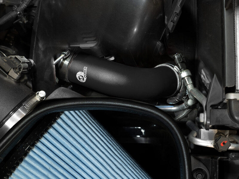 aFe BladeRunner 3in & 3-1/2in AL Hot and Cold Charge Pipe Kit Black RAM Diesel Trucks 25-26 L6-6.7L - 46-20814-B